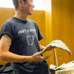 Shozo Michilawa demonstrating at the Ashmolian 2016